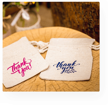 sacchetti-personalizzate in lino con logo