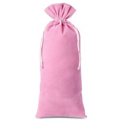 Sacchetti di velluto 11 x 20 cm - rosa chiaro Sacchetti rosa
