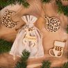 Ciondoli in legno - Natale Confezionamento regali