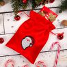 Sacchetti in raso 13 x 18 cm – Natale – Babbo Natale Sacchetti in raso