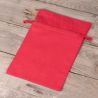 Sacchetti di cotone 15 x 20 cm - rosso Festa della Donna