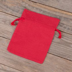 Sacchetti di cotone 13 x 18 cm - rosso Sacchetti medi 13x18 cm