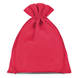 Sacchi di cotone 30 x 40 cm - rosso San Valentino