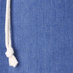 Sacco di jeans 22 x 30 cm - blu Sacchetti di cotone