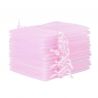 Sacchetti di organza 8 x 10 cm - rosa chiaro San Valentino