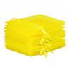 Sacchetti di organza 9 x 12 cm - giallo Lavanda e fragranze essiccate