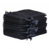 Sacchetti di organza 30 x 40 cm - nero Sacchetti neri
