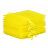 Sacchetti di organza 12 x 15 cm - giallo San Valentino