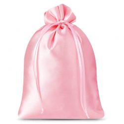 Sacchetti in raso 26 x 35 cm - rosa chiaro Sacchi di raso