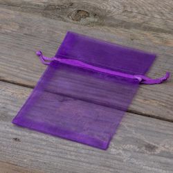 Sacchetti di organza 9 x 12 cm - viola Sacchetti per lavanda