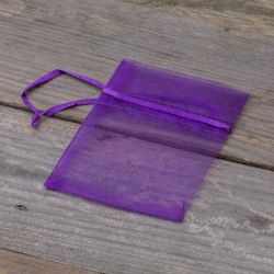 Sacchetti di organza 7 x 9 cm (SDB) - viola Sacchetti per lavanda