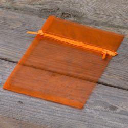Sacchetti di organza 11 x 14 cm - arancione Lavanda e fragranze essiccate