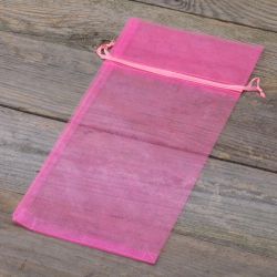 Sacchetti di organza 13 x 27 cm - rosa Per bambini