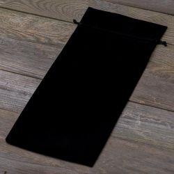 Sacchetti di velluto 16 x 37 cm - nero Sacchetti neri