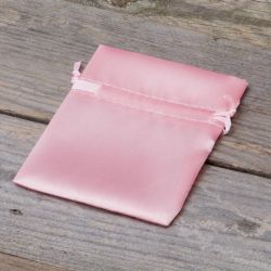 Sacchetti in raso 8 x 10 cm - rosa chiaro Sacchetti piccoli 8x10 cm