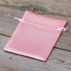 Sacchetti in raso 10 x 13 cm - rosa chiaro Sacchetti occasionali