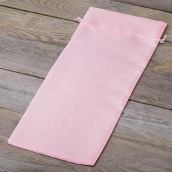 Sacchetti in raso 16 x 37 cm - rosa chiaro Sacchetti rosa