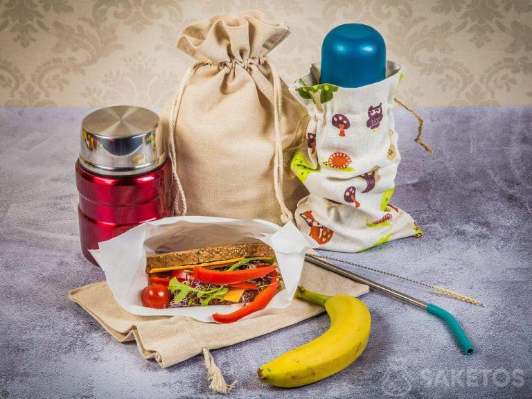 Imballaggi ecologici per la colazione al lavoro e a scuola - eco lifestyle