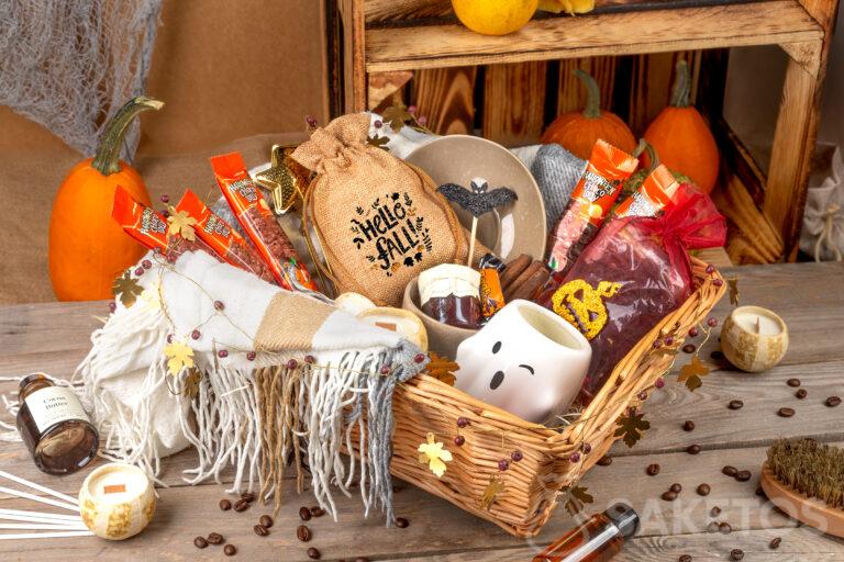 Idea ispiratrice per un Cestino di Halloween per adulti