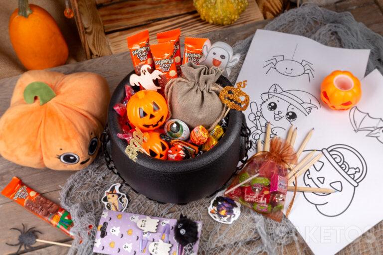 Cestini di Halloween — idea regalo di Halloween per bambini