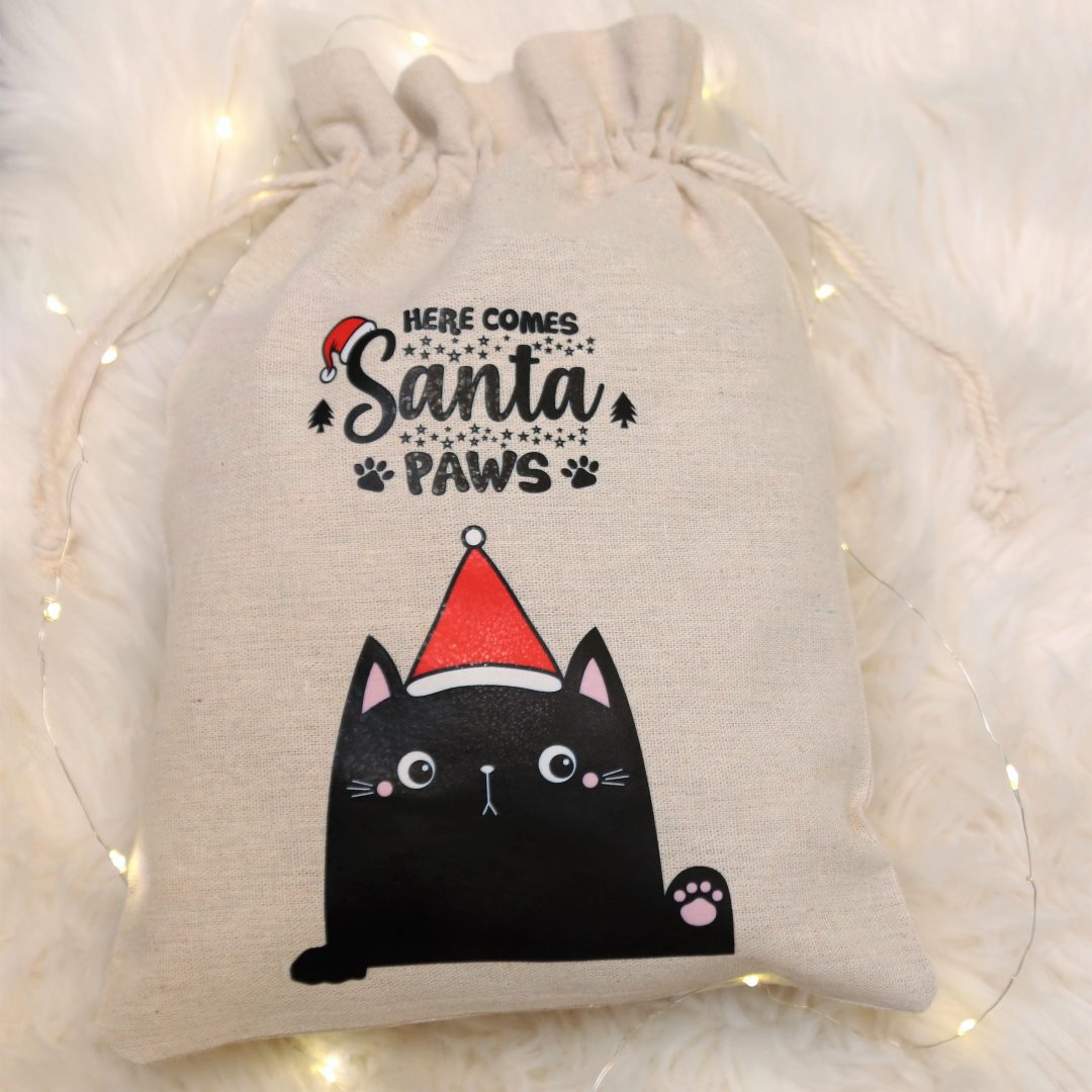 Sacco tipo lino 30 x 40 cm con stampa Per un animale domestico