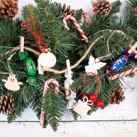 Set per un calendario dell'Avvento Accessori e decorazioni
