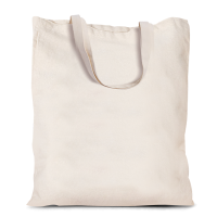 Borsa in cotone 38 x 42 cm con manici corti - naturale Compleanno / Onomastico