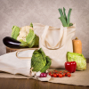 Borsa in cotone 38 x 42 cm con manici corti - naturale Fai-Da-Te: set creativi
