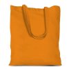 Borsa in cotone 38 x 42 cm con manici lunghi - arancione Festa della Donna