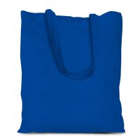 Borsa in cotone 38 x 42 cm con manici lunghi - azzurra Per un animale domestico