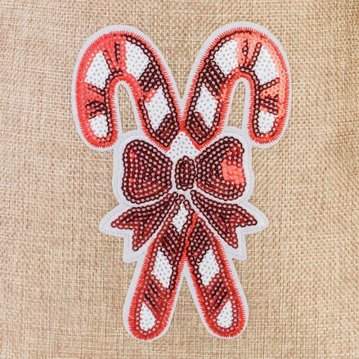 Sacchetti di juta 30 x 40 cm - Natale - lecca-lecca Sacchetti di juta