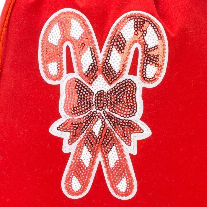 Sacchetti di velluto 26 x 35 cm - Natale - lecca-lecca Sacchetti occasionali