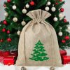 Sacco di iuta 30 x 40 cm - Natale Saco grandi 30x40 cm
