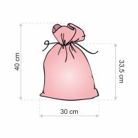 Sacco di iuta 30 x 40 cm - Natale Settori / Confezioni per...