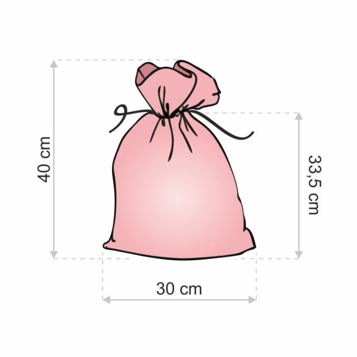 Sacco di iuta 30 x 40 cm - Natale Settori / Confezioni per...