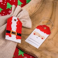 Biglietti per regali - mix di design Natale