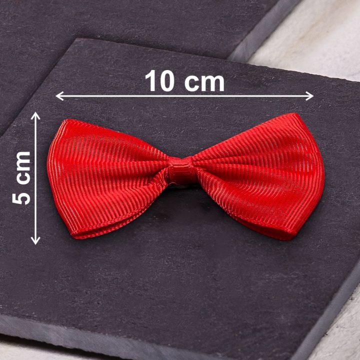 in tessuto 10 x 5 cm - rossi Cosmetici