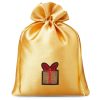 Sacchetti di raso 12 x 15 cm – oro – Regalo Sacchetti in raso