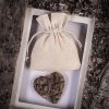 Sacchetti di cotone 10 x 13 cm - naturale Halloween