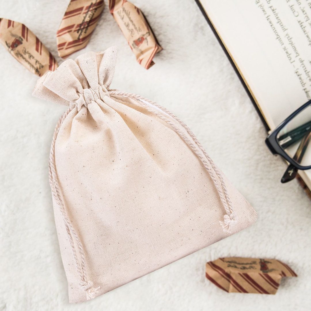 Sacchetti di cotone 10 x 13 cm - naturale Fai-Da-Te: set creativi