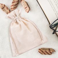 Sacchetti di cotone 10 x 13 cm - naturale Fai-Da-Te: set creativi