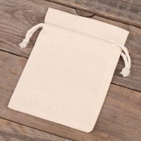 Sacchetti di cotone 11 x 14 cm - naturale Sacchetti di cotone