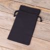 Sacchetti di cotone 11 x 20 cm - nero Sacchetti neri