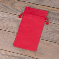 Sacchetti di cotone 11 x 20 cm - rosso Sacchetti rossi