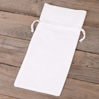 Sacchetti di cotone 13 x 27 cm - bianco Addio al nubilato e al celibato