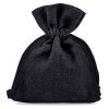 Sacchetti di cotone 8 x 10 cm - nero Sacchetti piccoli 8x10 cm