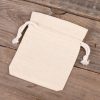 Sacchetti di cotone 9 x 12 cm - naturale Battesimo