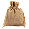 Sacchetti di juta 6 x 8 cm - marrone chiaro Lavanda e fragranze essiccate