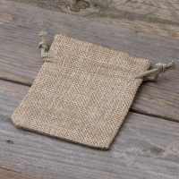 Sacchetti di juta 6 x 8 cm - naturale Sacchetti per lavanda