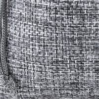 Sacchetti di juta 8 x 10 cm - grigio Lavanda e fragranze essiccate